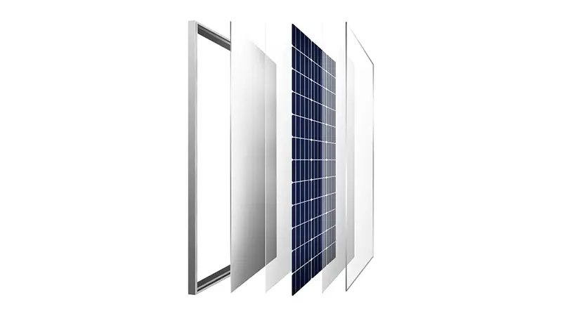Container solar panels — N-type TOPCon, foldable deployment