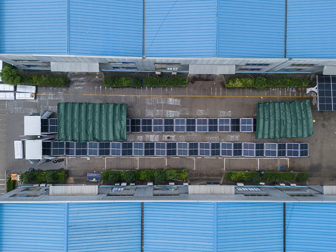 Romania Solar Container Kit — 4×46kW 1.075MWh — case image