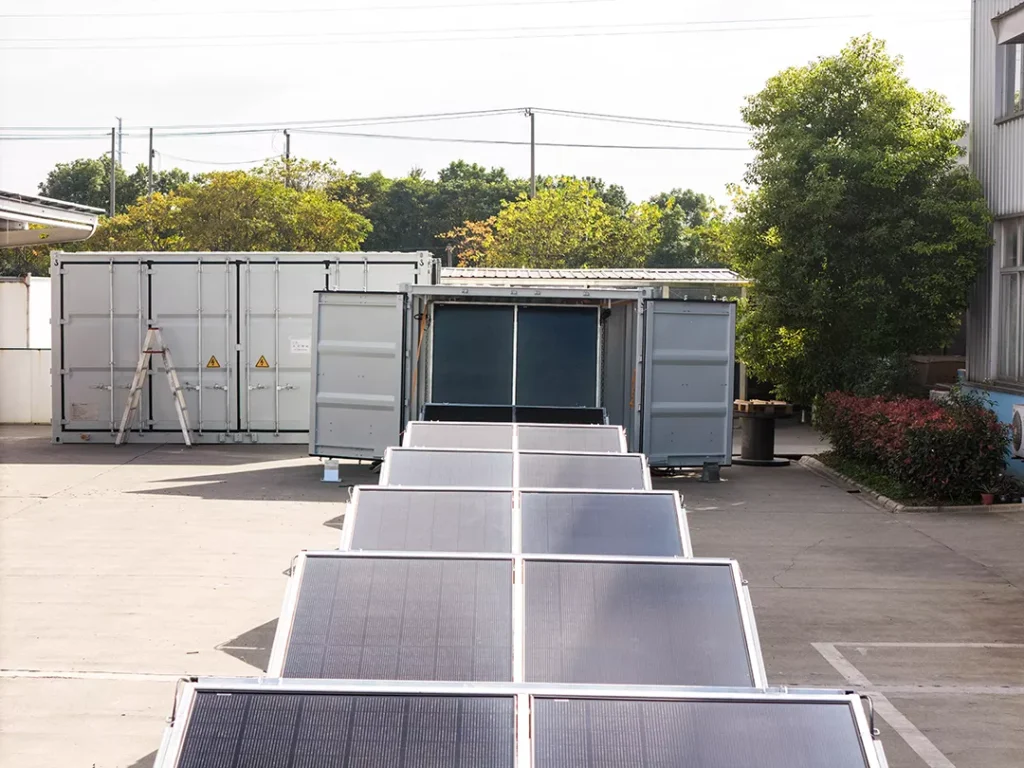 Xinjiang Solar Container — 54kWp + 36kWp / 241kWh