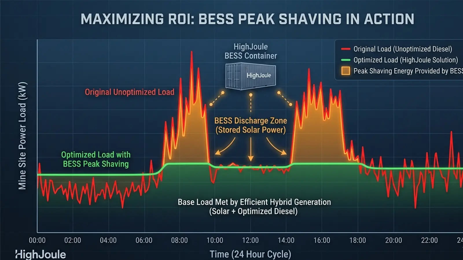 The “Hidden” Savings: A Deep Dive into BESS Peak Shaving for Mines