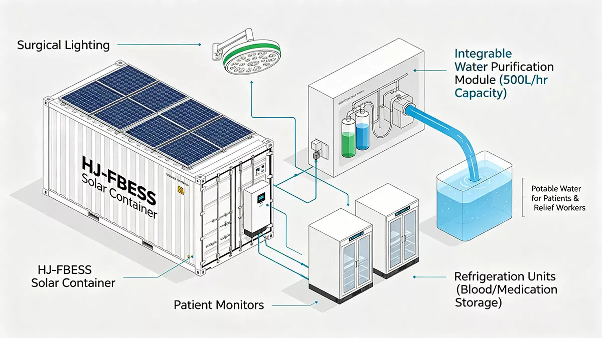 Solar Panel Containers and Mobile Solar Containers for Emergency Disaster Relief
