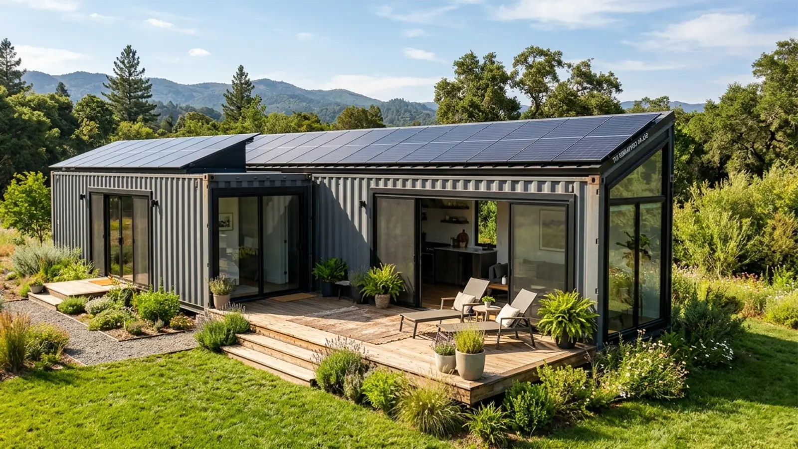 Build a House with 2 Shipping Containers! Easy Off-Grid Guide with Solar Power