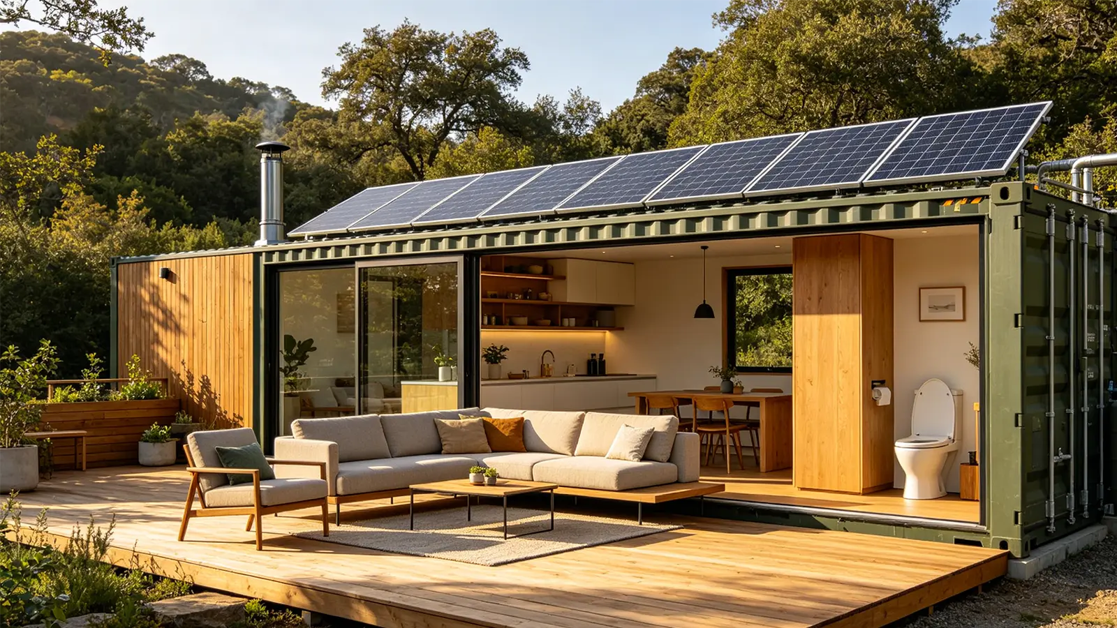 Ultimate Guide to 40ft Shipping Container Home: Off-Grid Solar, Real Cost & Rules 2026