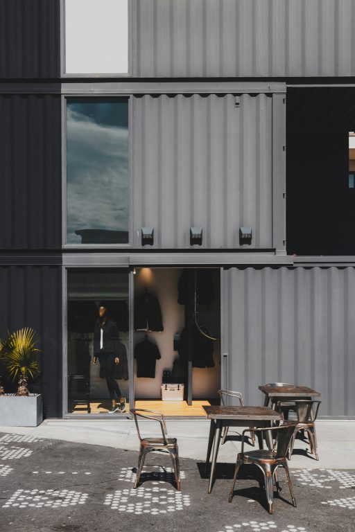 Illustration of container home planning stages