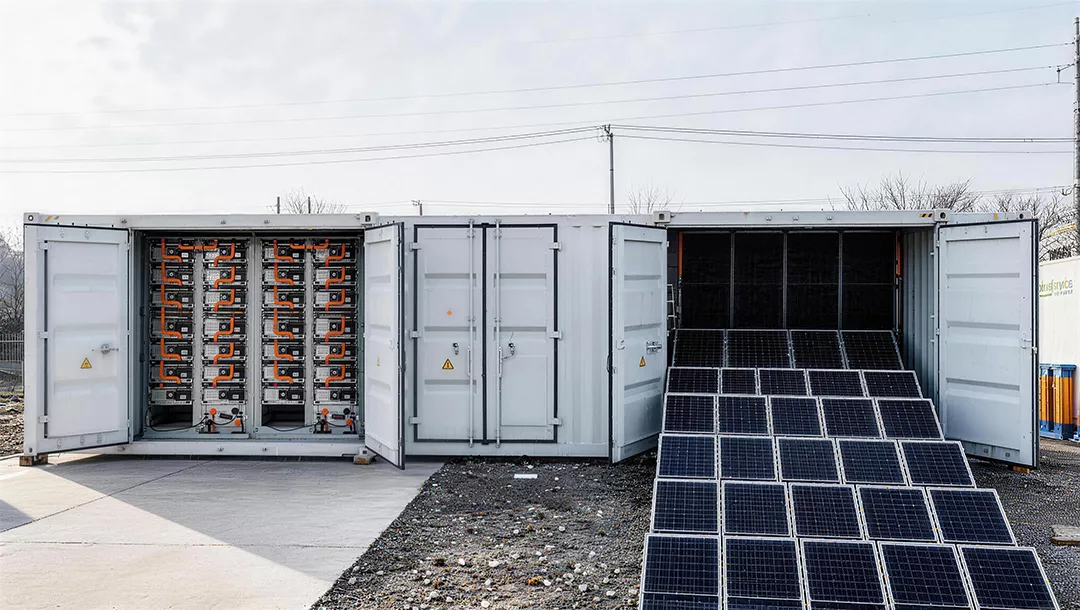 Sudan Solar Container — 129.6kWp Foldable PV + 450kWh ESS — case image